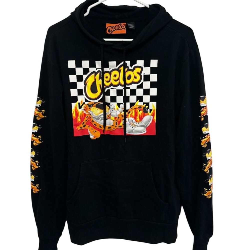 Men’s Cheetos Black Hoodie.  Size S